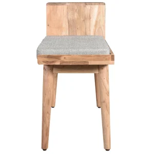 Banc D’entrée Avec Rangement Bois Massif 2 Tiroirs L110 Cm ALTY beauté 14