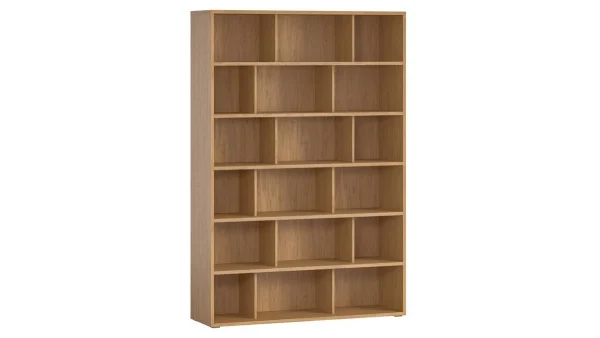 Bibliothèque Scandinave Finition Bois Chêne L140 Cm EPURE 3