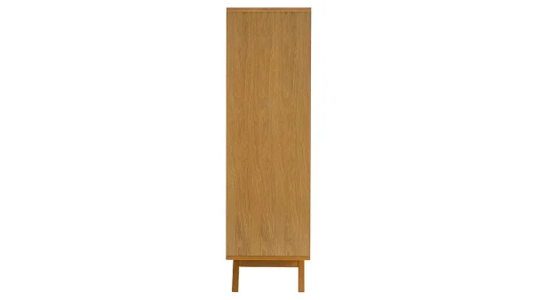 Buffet Haut Scandinave Bois Et Blanc L110 Cm HELIA 4