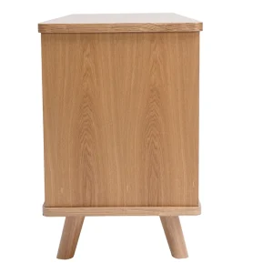 prix abordable Buffet Scandinave En Bois Clair 2 Portes 3 Tiroirs L160 Cm FIFTIES 18