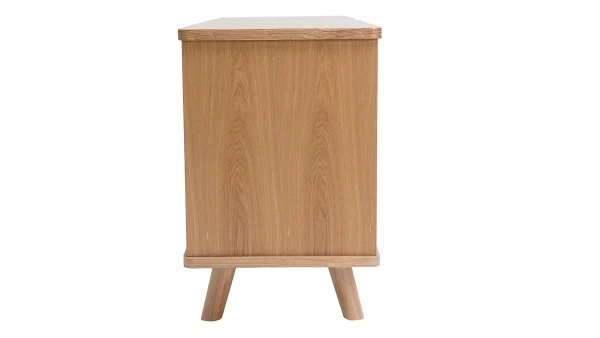 prix abordable Buffet Scandinave En Bois Clair 2 Portes 3 Tiroirs L160 Cm FIFTIES 5