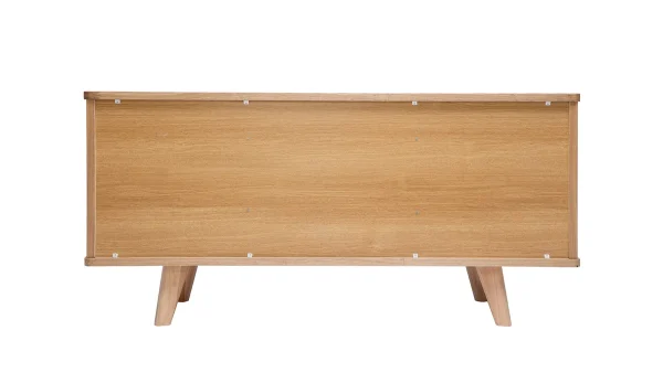 prix abordable Buffet Scandinave En Bois Clair 2 Portes 3 Tiroirs L160 Cm FIFTIES 6