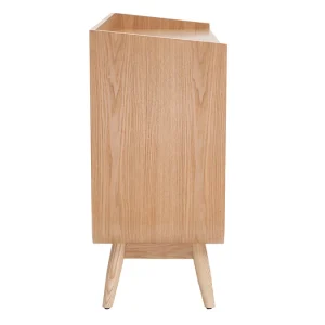 Buffet Scandinave En Bois Clair 2 Portes L122 Cm HALLEN magasin paris 16