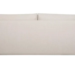 Canapé Convertible Scandinave 3 Places En Tissu Beige Et Bois Clair Avec Matelas 10 Cm VENDOME guranteed de qualité 19