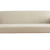 Canapé Convertible Scandinave 3 Places En Tissu Beige Et Bois Clair JAGGER 25