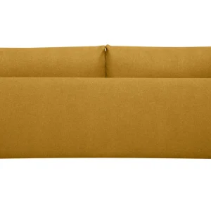 boutique en ligne Canapé Convertible Scandinave 3 Places Jaune Cumin Avec Matelas 10 Cm CREEP 16