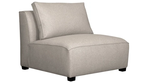 Canapé D’angle Gauche Modulable En Tissu Beige PLURIEL Pas Cher soldes France 6