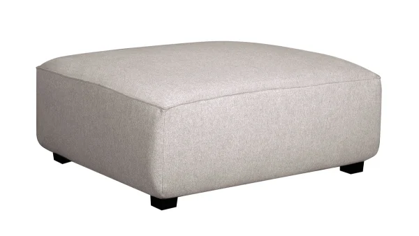 Canapé D’angle Gauche Modulable En Tissu Beige PLURIEL 7