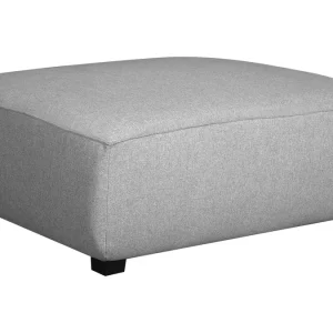 destockage Canapé D’angle Gauche Modulable En Tissu Gris Clair PLURIEL 21