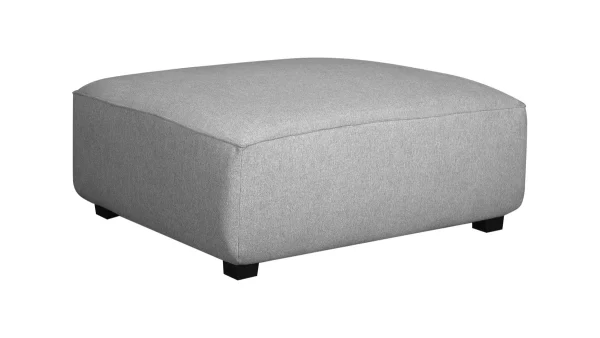 destockage Canapé D’angle Gauche Modulable En Tissu Gris Clair PLURIEL 7