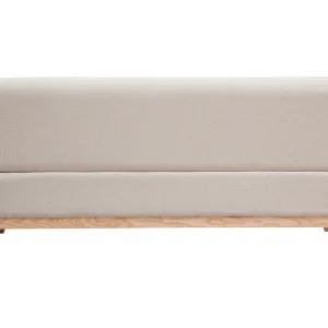 Canapé Scandinave 3 Places En Tissu Beige Et Bois Clair YOKO Livraison internationale 16