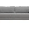 Achat Canapé Scandinave 3 Places En Tissu Gris Clair Et Bois Clair KURT – Miliboo & Stéphane Plaza 26