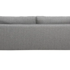 Canapé Scandinave 3 Places En Tissu Gris Clair Et Bois Clair KURT – Miliboo & Stéphane Plaza 16