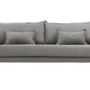 Canapé Scandinave 3 Places En Tissu Gris Et Bois Clair KATE 20