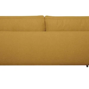 Canapé Scandinave 3 Places En Tissu Jaune Cumin Et Bois Clair PAPEL des prix incroyables 13