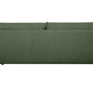 grande marque pas cher Canapé Scandinave 3 Places En Tissu Kaki Et Bois Clair CREEP 13