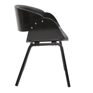 Chaise Design Noire BENT 12