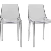 magasin paris Chaises Design Empilables Transparentes Intérieur Et Extérieur (lot De 2) YZEL 32