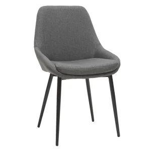 Chaises En Tissu Gris (lot De 2) HOLO – Miliboo & Stéphane Plaza 14