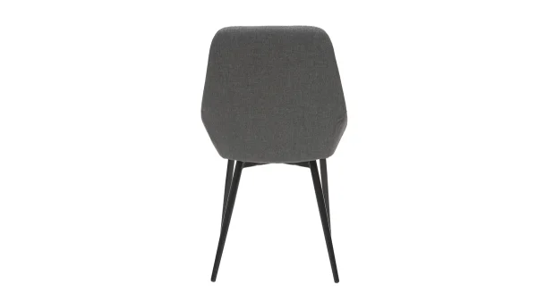 Chaises En Tissu Gris (lot De 2) HOLO – Miliboo & Stéphane Plaza 6