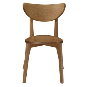 Chaises Scandinaves En Bois Clair Chêne (lot De 2) LEENA Prix très abordable 14