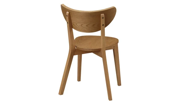 Chaises Scandinaves En Bois Clair Chêne (lot De 2) LEENA Prix très abordable 6