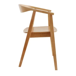 mode pas chere Chaises Scandinaves En Bois Clair Massif (lot De 2) BAHIA 20