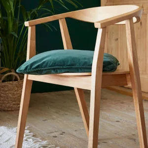 mode pas chere Chaises Scandinaves En Bois Clair Massif (lot De 2) BAHIA 34