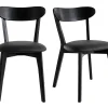 magasin pour Chaises Vintage Noires (lot De 2) DOVE 26