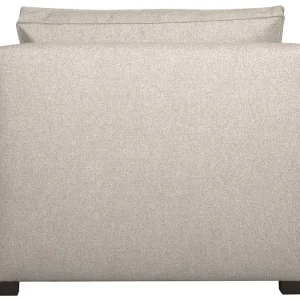 Chauffeuse 1 Place Design En Tissu Beige PLURIEL le grand escompte 16