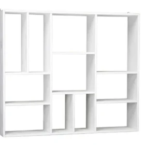 Étagère Murale Design En Bois Blanc L110 Cm CASYM grande qualité 8