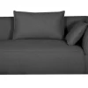 Module D’angle Droit Pour Canapé En Tissu Gris Anthracite PLURIEL soldes en ligne 32