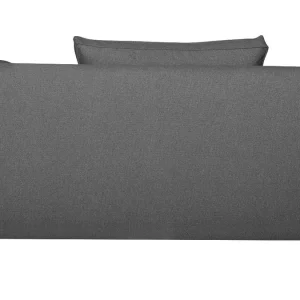 Nouveau Module D’angle Droit Pour Canapé En Tissu Gris Anthracite PLURIEL 15