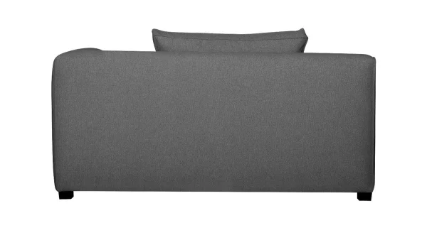 Nouveau Module D’angle Droit Pour Canapé En Tissu Gris Anthracite PLURIEL 5