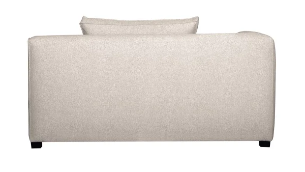 soldes en ligne Module D’angle Gauche Pour Canapé En Tissu Beige PLURIEL 5