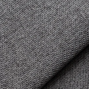 Module D’angle Gauche Pour Canapé En Tissu Gris Anthracite PLURIEL 18