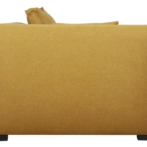 marque moins cher Module D’angle Gauche Pour Canapé En Tissu Jaune Cumin PLURIEL 13