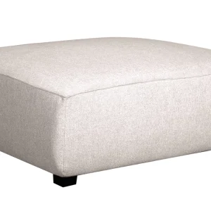 Pouf Module De Canapé En Tissu Beige PLURIEL 11