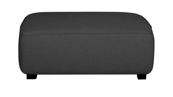 grande surprise Pouf Module De Canapé En Tissu Gris Anthracite PLURIEL 1