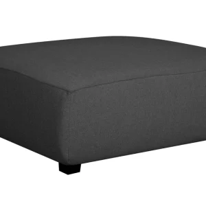 Pouf Module De Canapé En Tissu Gris Anthracite PLURIEL 11