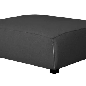 grande surprise Pouf Module De Canapé En Tissu Gris Anthracite PLURIEL 13