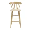 Couleurs variées Tabouret De Bar à Barreaux Bois Chêne H65 Cm DARIA 25