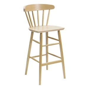 Couleurs variées Tabouret De Bar à Barreaux Bois Chêne H65 Cm DARIA 10