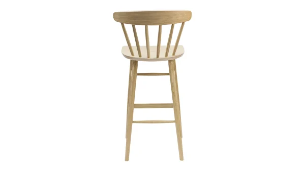 Couleurs variées Tabouret De Bar à Barreaux Bois Chêne H65 Cm DARIA 5