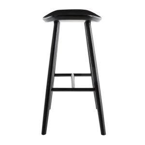 Tabouret De Bar Bois Noir 65 Cm DEMORY boutique paris 11