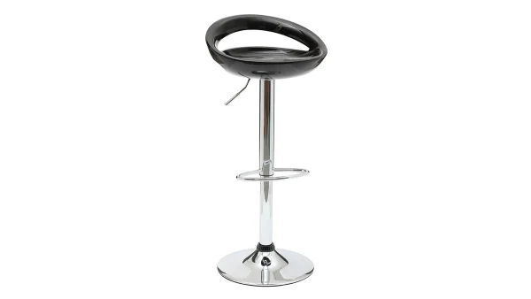 vente luxe pas cher Tabouret De Bar / Cuisine Noir Moderne COMET (lot De 2) 4