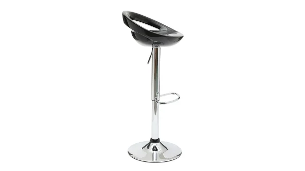 vente luxe pas cher Tabouret De Bar / Cuisine Noir Moderne COMET (lot De 2) 5