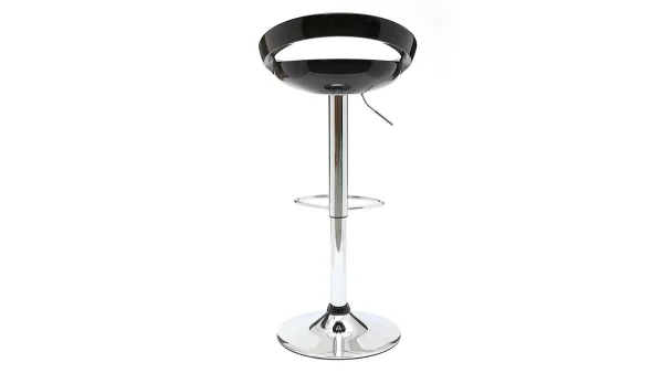 vente luxe pas cher Tabouret De Bar / Cuisine Noir Moderne COMET (lot De 2) 6