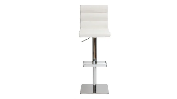 mode pas chere Tabouret De Bar Design Blanc COLOMBUS 1