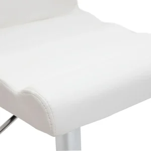 mode pas chere Tabouret De Bar Design Blanc COLOMBUS 17